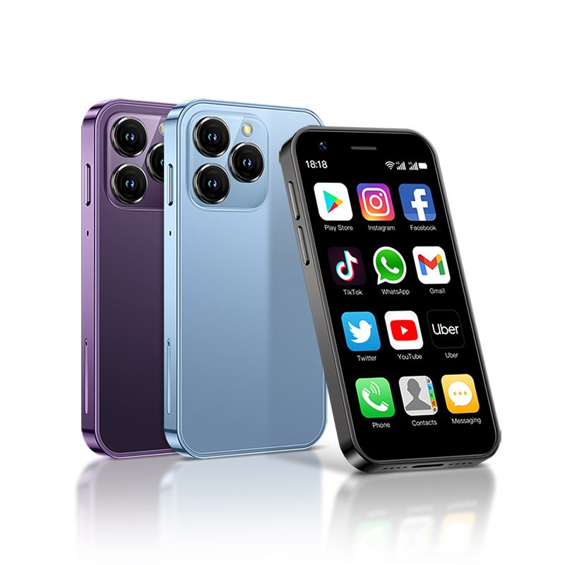 3 Inches Small mobilephone for Children SOYES XS16 2000mAH 64GB Android 4G LTE Mini Smartphone